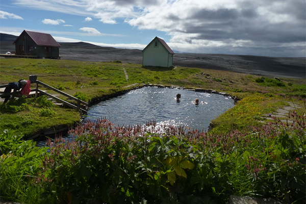 The Laugafell geothermal pool