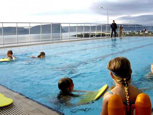 The Patreksfjordur swimming pool
